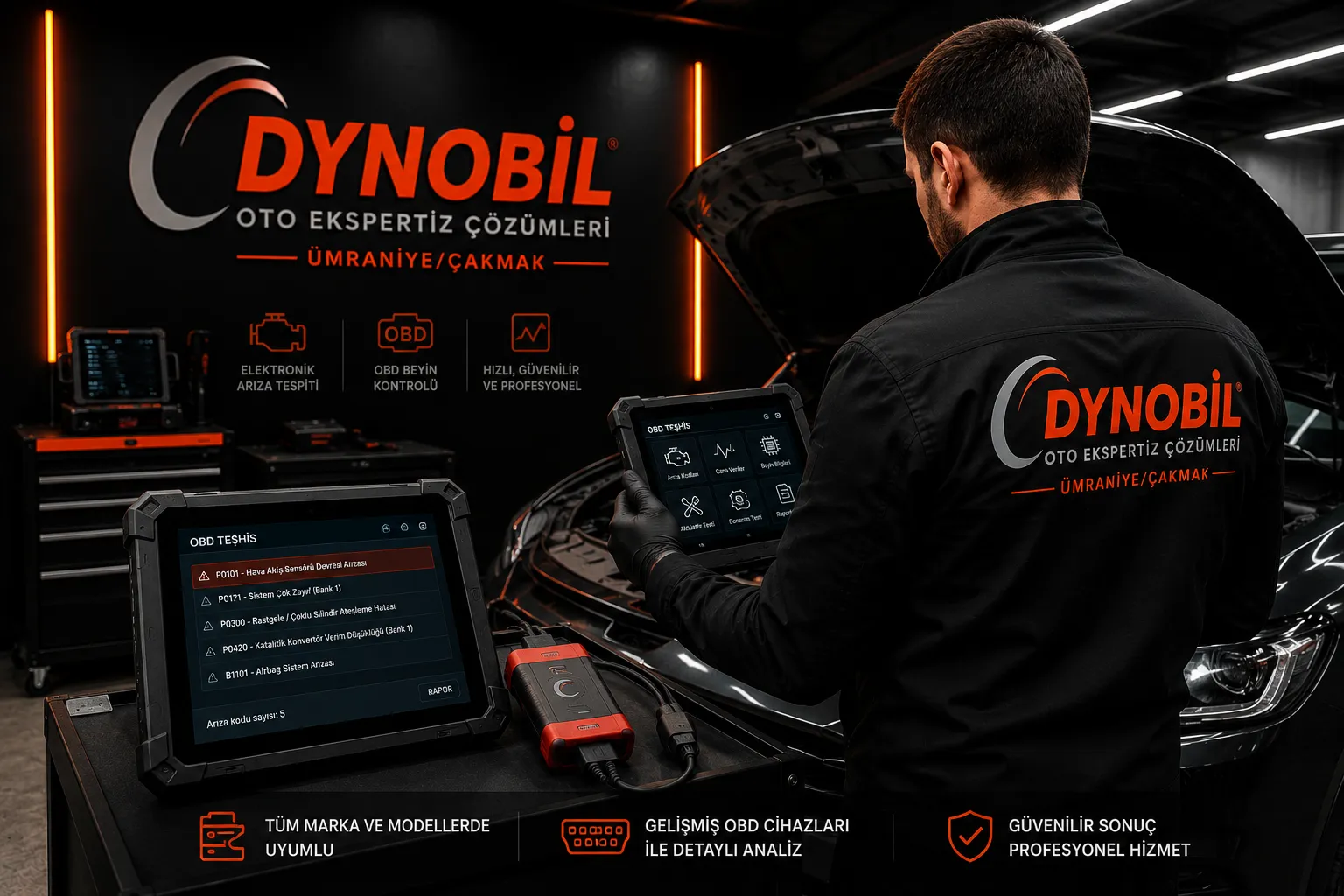 OBD Elektronik Arıza Tespiti